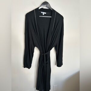 Majestic Black Women's Lounge Robe